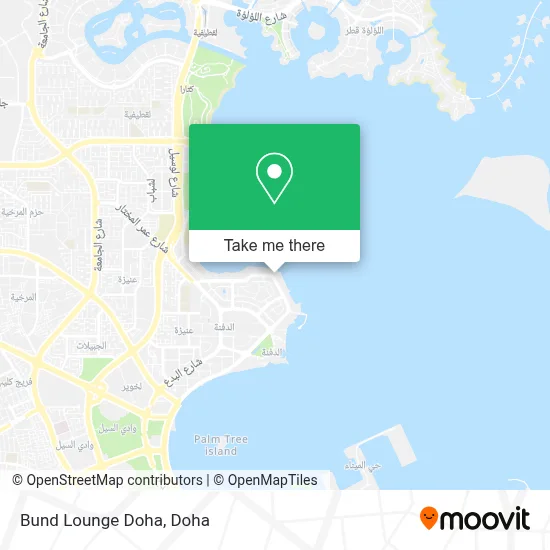 Bund Lounge Doha map