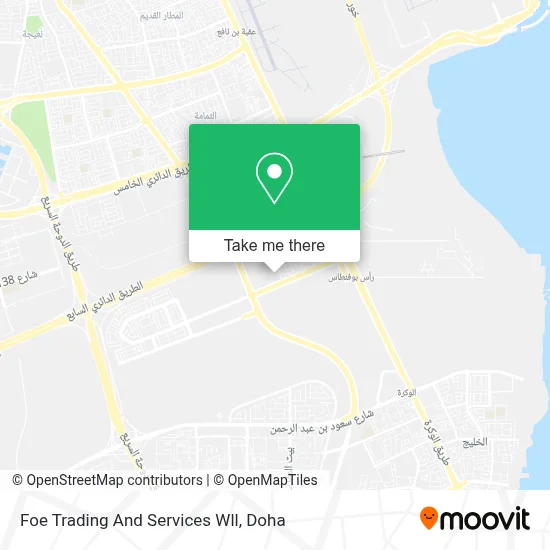 Foe Trading And Services Wll map