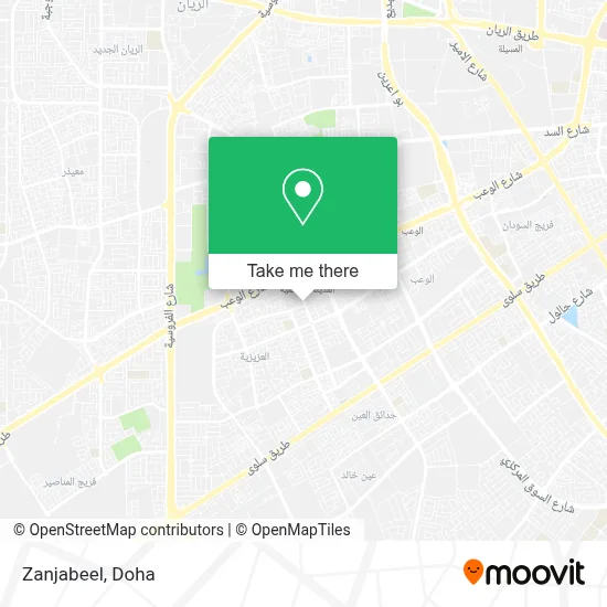 Zanjabeel map