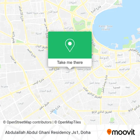 Abdulallah Abdul Ghani Residency Js1 map