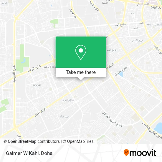 Gaimer W Kahi map