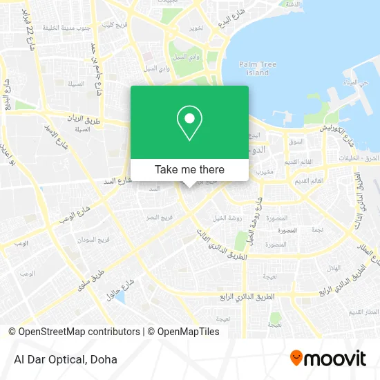Al Dar Optical map