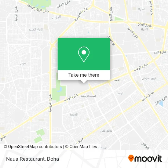 Naua Restaurant map