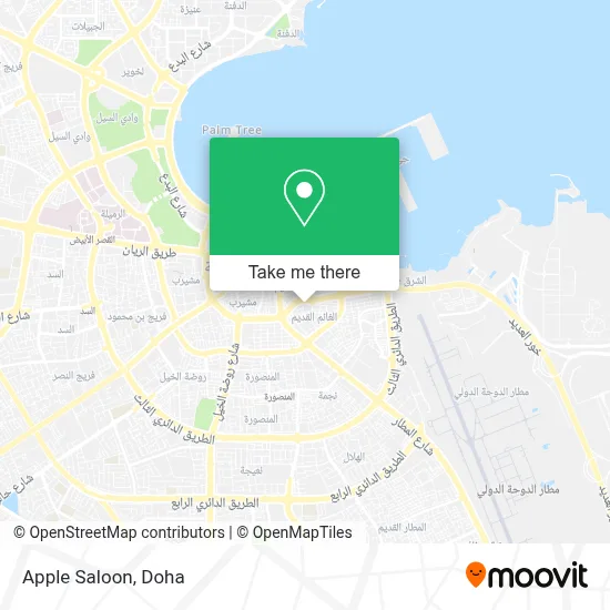 Apple Saloon map