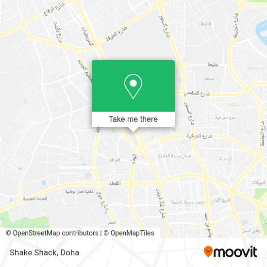 Shake Shack map