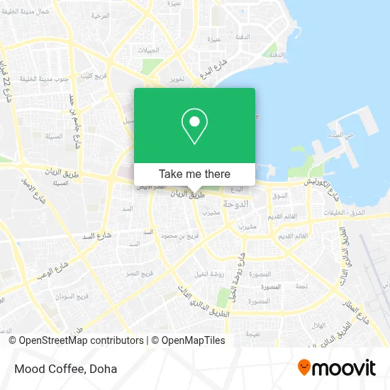 Mood Coffee map