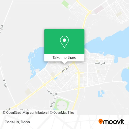 Padel In map