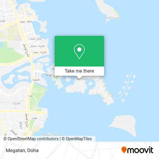 Megatan map