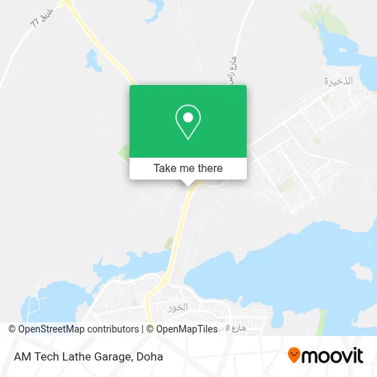 AM Tech Lathe Garage map
