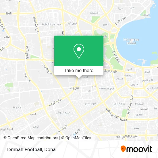 Tembah Football map