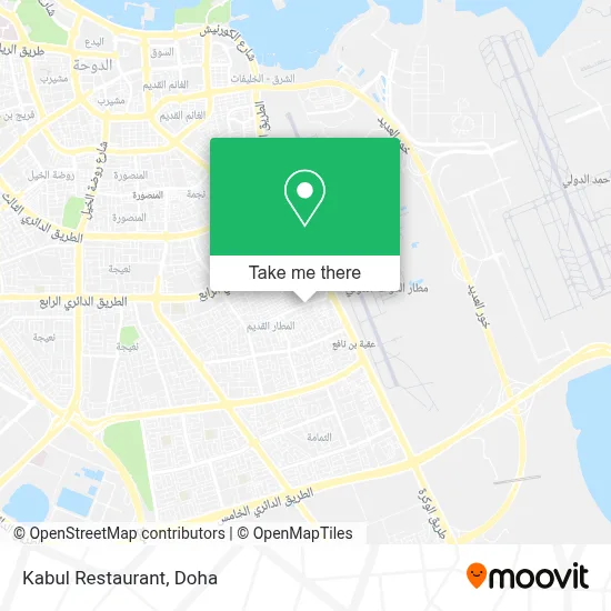 Kabul Restaurant map