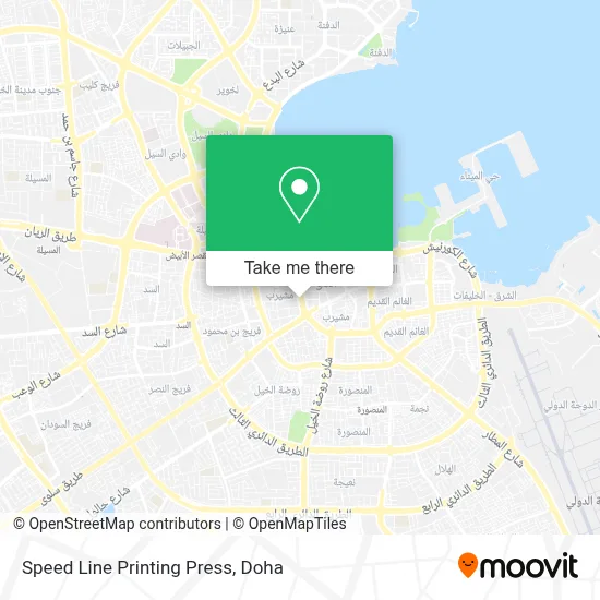 Speed Line Printing Press map