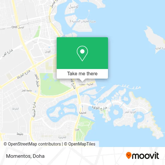 Momentos map