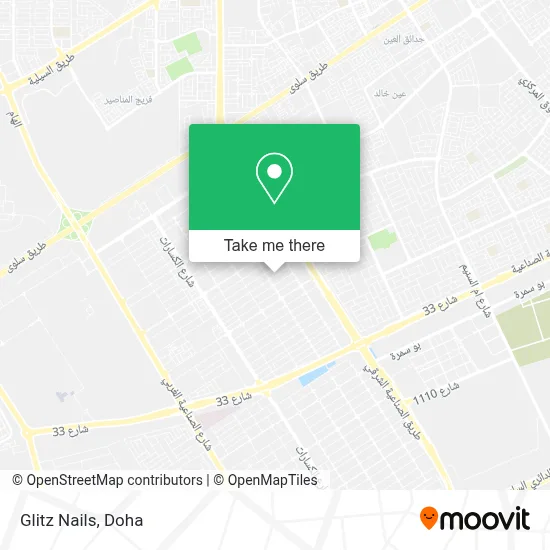 Glitz Nails map