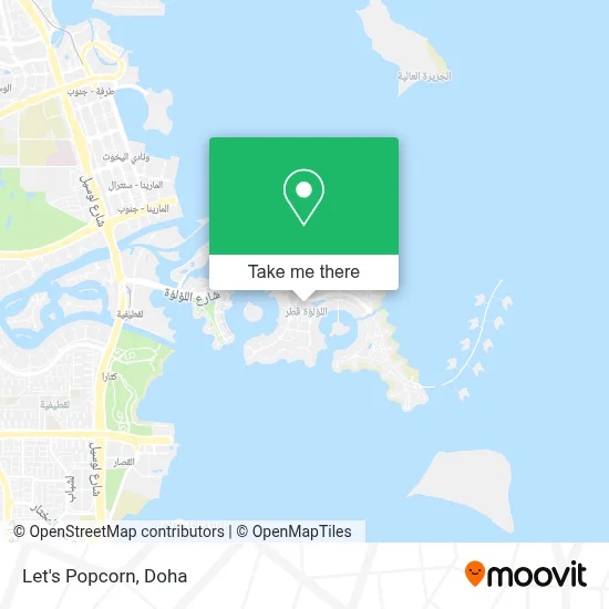 Let's Popcorn map