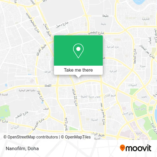 Nanofilm map