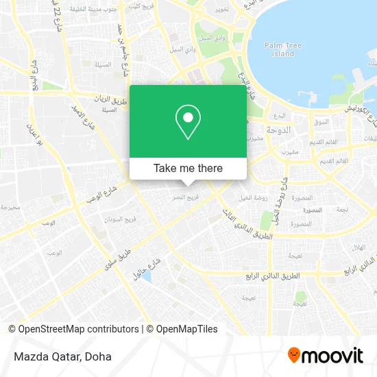Mazda Qatar map