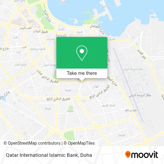 Qatar International Islamic Bank map