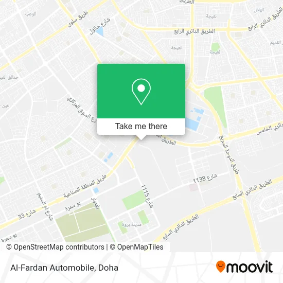 Al-Fardan Automobile map