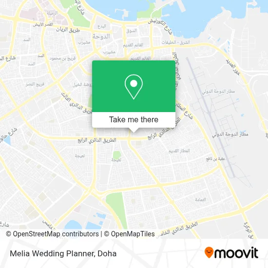 Melia Wedding Planner map