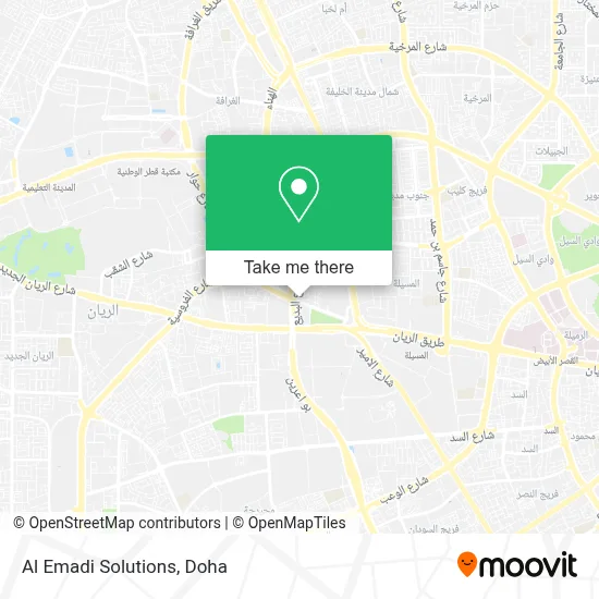 Al Emadi Solutions map
