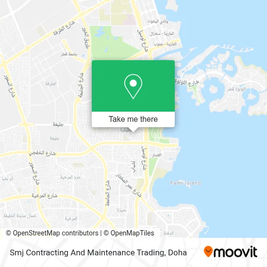 Smj Contracting And Maintenance Trading map