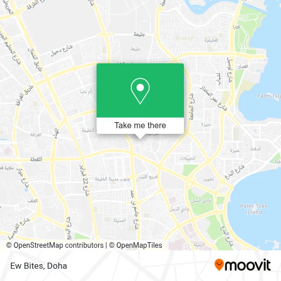 Ew Bites map