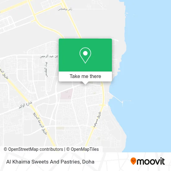 Al Khaima Sweets And Pastries map
