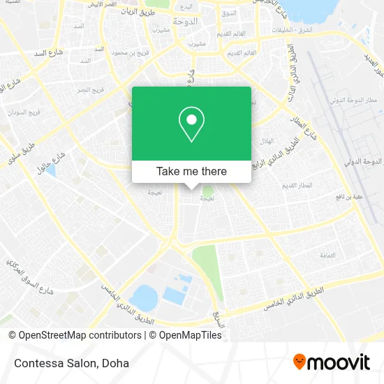 Contessa Salon map