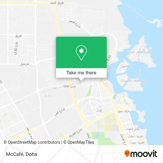 McCafé map