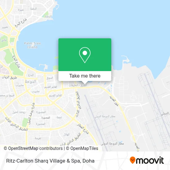 Ritz-Carlton Sharq Village & Spa map