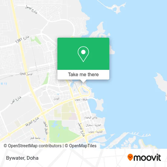 Bywater map