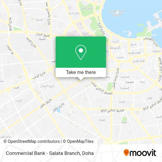 Commercial Bank - Salata Branch map