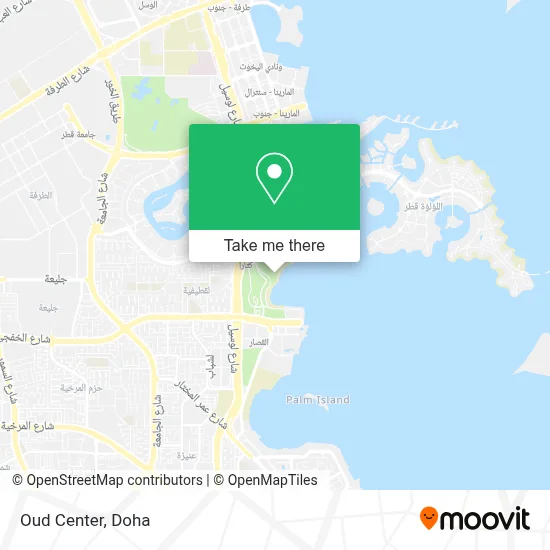 Oud Center map