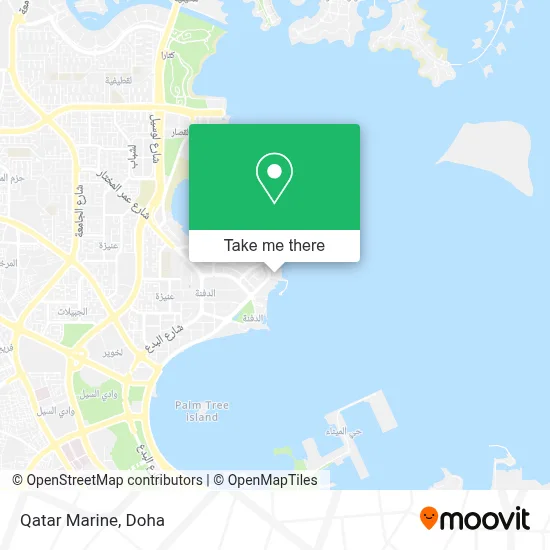 Qatar Marine map