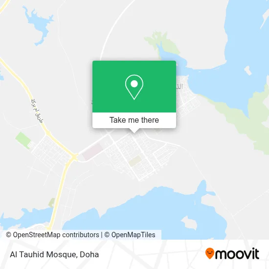 Al Tauhid Mosque map