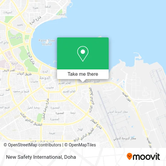 New Safety International map