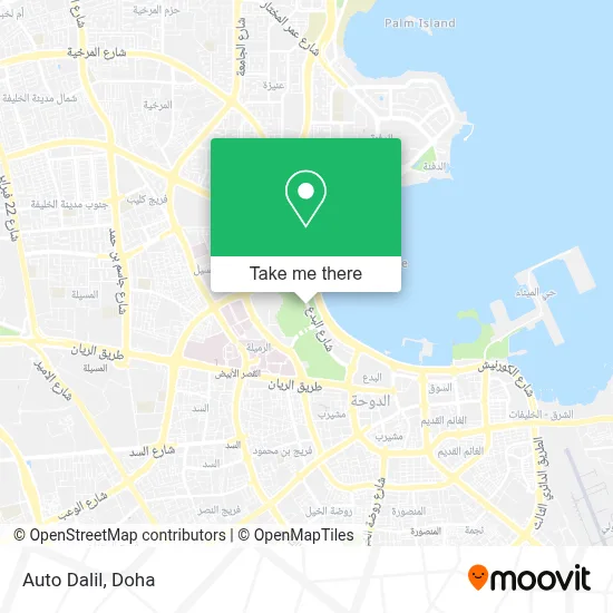 Auto Dalil map