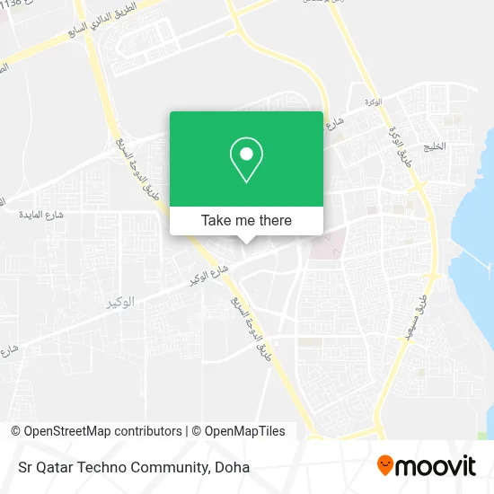 Sr Qatar Techno Community map