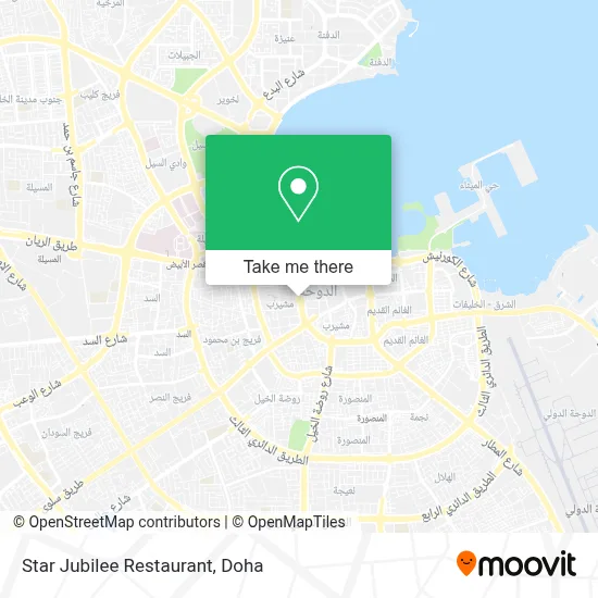 Star Jubilee Restaurant map