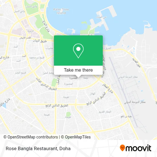 Rose Bangla Restaurant map