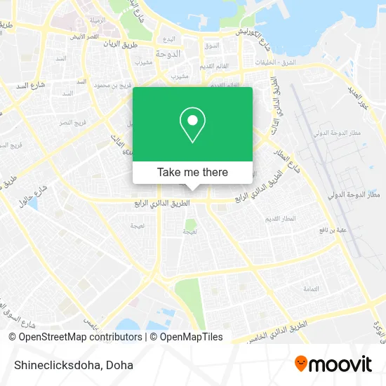 Shineclicksdoha map