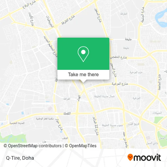 Q-Tire map