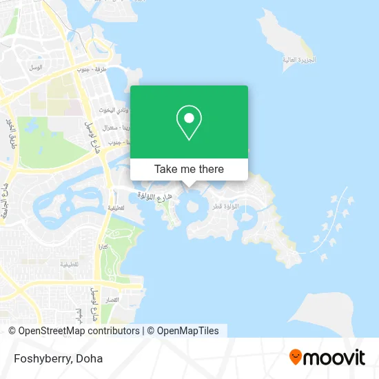 Foshyberry map