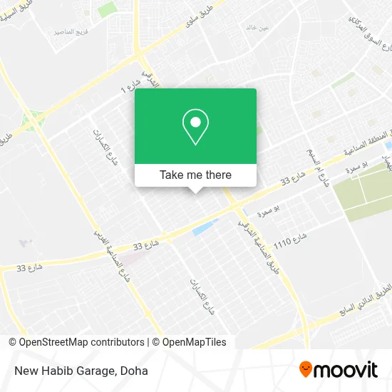 New Habib Garage map