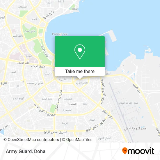 Army Guard map