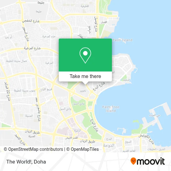 The World! map