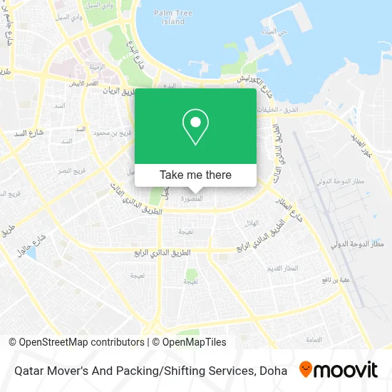 Qatar Mover's And Packing / Shifting Services map