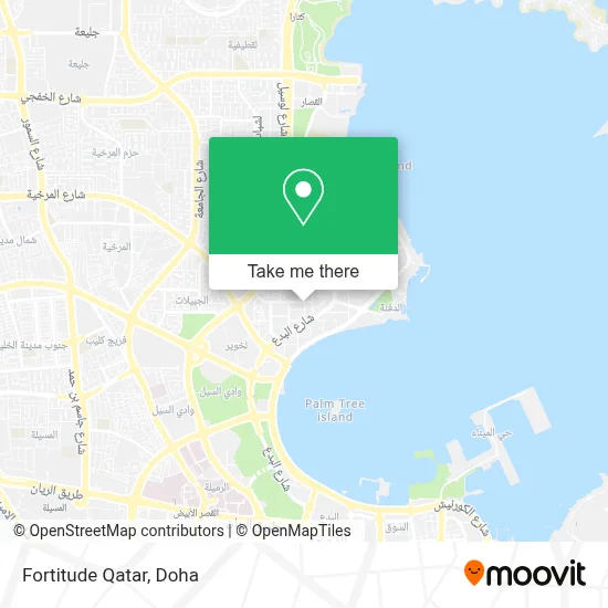 Fortitude Qatar map
