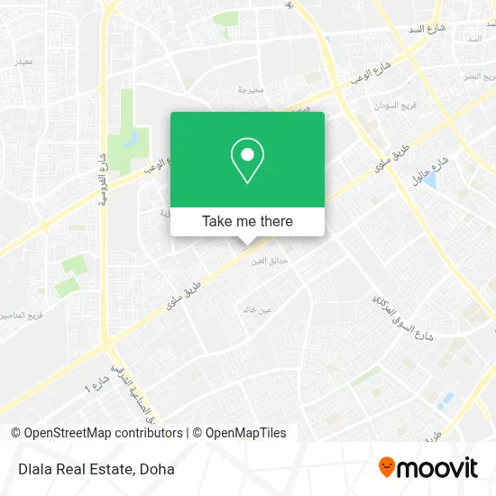 Dlala Real Estate map